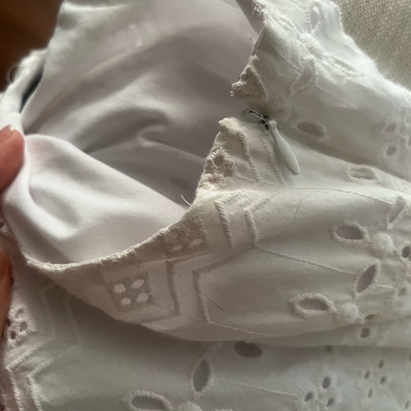 Talbots white eyelet sheath dress - Picture 5 of 7